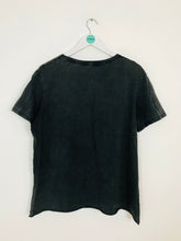 Load image into Gallery viewer, Zara Women’s Oversized Pearl Embellished Tshirt | UK14 | Grey