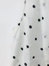 Load image into Gallery viewer, Joules Women's Polka Dot, Sleeveless Blouse | UK16 | White