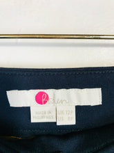 Load image into Gallery viewer, Boden Women's Crop Smart Culottes Trousers | UK12 | Blue