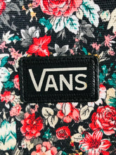 Load image into Gallery viewer, Vans Womens Floral Backpack Rucksack | Medium | Red