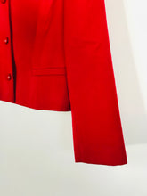 Load image into Gallery viewer, Precis Women's Wool Blazer Jacket | UK14 | Red