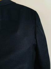 Load image into Gallery viewer, Hackett Men's Wool Check Gingham Blazer Jacket | 40R | Blue