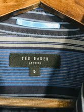 Load image into Gallery viewer, Ted Baker Men's Striped Smart Button-Up Shirt | 4 | Multicoloured