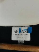 Load image into Gallery viewer, Armani Women's Long Sleeve Shimmery T-Shirt | UK8 | Black