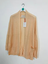 Load image into Gallery viewer, John Lewis Women’s 100% Cashmere Cardigan With Tags | UK 12 | Orange