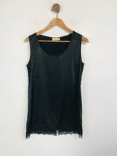 Load image into Gallery viewer, Falconeri Women's Silk Tank Top | M UK10-12 | Black