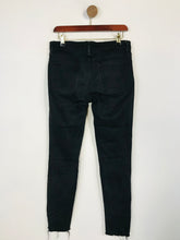 Load image into Gallery viewer, Frame Women's Distressed Slim Jeans | W28 UK10 | Black