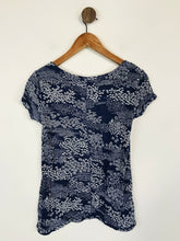 Load image into Gallery viewer, White Stuff Women's Floral T-Shirt | UK8 | Blue