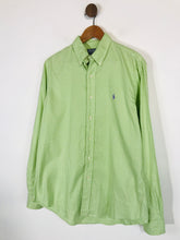 Load image into Gallery viewer, Ralph Lauren Men's Check Gingham Button-Up Shirt | 40-41 | Green