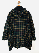 Load image into Gallery viewer, Gloverall Women's Wool Check Gingham Duffle Coat | EU40 UK12 | Multicoloured