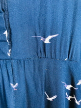 Load image into Gallery viewer, Joules Women's Animal Print Tunic Blouse | UK14 | Blue