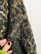 Load image into Gallery viewer, All Saints Women's Leopard Print Knit Cardigan | XS/S | Brown