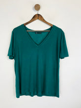 Load image into Gallery viewer, Zara Women's V-Neck T-Shirt | M UK10-12 | Green