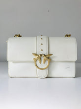 Load image into Gallery viewer, Pinko Women's Patent Buckle Up Clutch Bag | White