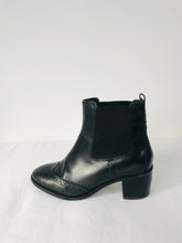 Load image into Gallery viewer, Carvela Women’s Brogue Ankle Boots | 39 UK6 | Black
