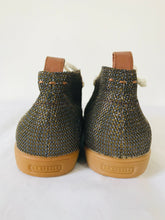 Load image into Gallery viewer, Armistice Women’s Flat Rope Tie Desert Ankle Boots | 39 UK6 | Brown