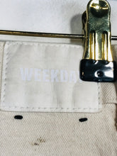 Load image into Gallery viewer, Weekday Women's High Waist Wide Leg Jeans | 26 | Beige