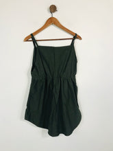 Load image into Gallery viewer, Wear Best Ralphie Women's A-line Cinched Waist Mini Dress | S UK8 | Green