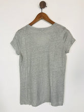 Load image into Gallery viewer, The White Company Women's V Neck T-Shirt | UK12 | Grey
