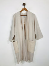 Load image into Gallery viewer, Nicole Farhi Women's Wool Long Cardigan | S UK8 | Beige