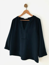 Load image into Gallery viewer, Gerard Darel Women’s Tunic Blouse | UK18 46 | Blue