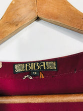 Load image into Gallery viewer, Biba Women's Floral Shift Dress | UK18 | Red