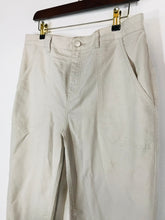 Load image into Gallery viewer, The White Company Women's Cotton Casual Trousers | UK14 | Beige