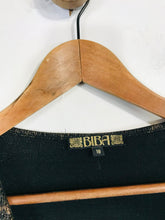 Load image into Gallery viewer, Biba Women's Leopard Print Sparkle Blouse | UK18 | Brown