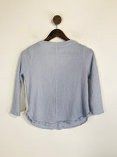 Load image into Gallery viewer, Urban Outfitters Out From Under Women's Ribbed Button-Up Shirt | S UK8 | Blue