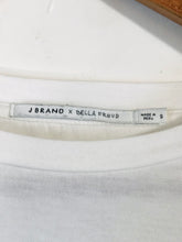 Load image into Gallery viewer, J Brand x Bella Freud Women's Cotton T-Shirt | S UK8 | White