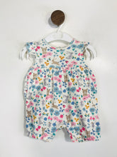 Load image into Gallery viewer, John Lewis Kid's Cotton Floral Jumpsuit | 0-3 Months | Multicoloured