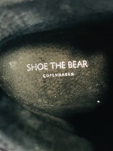 Load image into Gallery viewer, Shoe the Bear Women's Leather Platform Boots | EU37 UK4 | Black