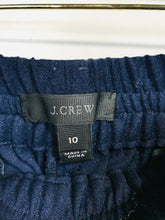Load image into Gallery viewer, J. Crew Women's Wool Casual Trousers | UK10 | Blue