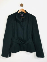 Load image into Gallery viewer, Long Tall Sally Women's Wool Blazer Jacket | UK18 | Black