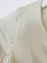 Load image into Gallery viewer, Karen Millen Women’s Crop Knot Modal Top | 1 UK8 | Cream White