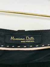 Load image into Gallery viewer, Massimo Dutti Women’s High Waisted Slim Trousers | UK18 | Black