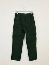 Load image into Gallery viewer, Warehouse Womens High Waisted Utility Jeans Trousers | UK8 | Khaki Green