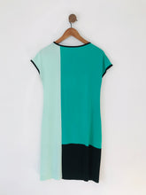 Load image into Gallery viewer, Calvin Klein Women's Colour Block Oversized Shift Dress | XS UK6-8 | Green