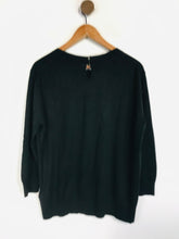 Load image into Gallery viewer, Ted Baker Women's Silk Sequin Jumper | 5 | Blue