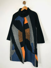Load image into Gallery viewer, Clements Ribeiro Women's Colour Block Overcoat Coat | L UK14 | Multicoloured