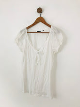 Load image into Gallery viewer, Marc O’Polo Women's Prairie Style Lightweight Blouse | L UK14 | White
