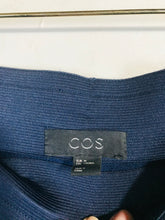 Load image into Gallery viewer, COS Women's Wool Casual Trousers | M UK10-12 | Blue