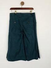 Load image into Gallery viewer, Max Azria Women's Cotton Crop Culottes Trousers NWT | US4 UK8 | Blue