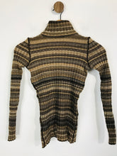 Load image into Gallery viewer, Dolce & Gabbana Women's Striped Slim fit Jumper | S | Brown