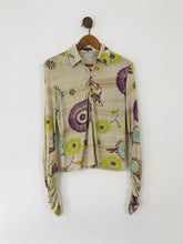 Load image into Gallery viewer, Caroline Biss Women's Floral Ruched Blouse | 42 UK14 | Multicolour