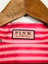 Load image into Gallery viewer, Pink Women's Cotton Striped Button-Up Shirt | UK16 | Pink