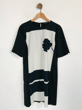 Load image into Gallery viewer, Zara Women's Floral Sheath Dress | M UK10-12 | Black