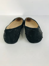 Load image into Gallery viewer, Oasis Women's Slip-on Studded Flats Shoes | EU39 UK6 | Black