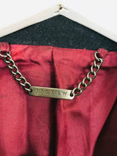 Load image into Gallery viewer, Jigsaw Women’s Double Breasted Military Style Coat | UK 12 | Black