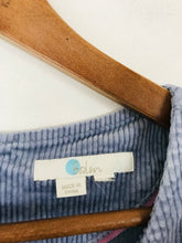 Load image into Gallery viewer, Boden Women's Corduroy Shift Dress | M UK10-12 | Blue